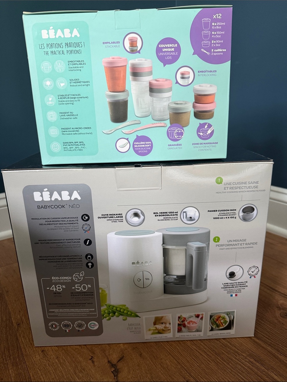 BÉABA Babycook Néo + Food Storage Pack BNIB - Picture 3 of 4